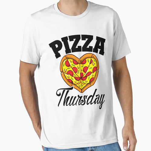 Thursday Pizza Night Funny Pizza Lover T-Shirt - Streetwear Style Unisex - T-Shirt, Sweatshirt, Hoodie