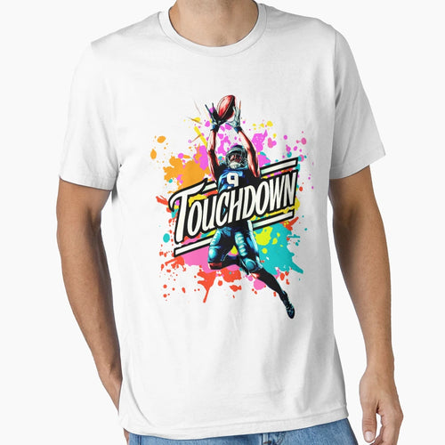 American Football Touchdown Catch T-Shirt - Casual Everyday Wear Men Women - T-Shirt, Sweatshirt, Hoodie