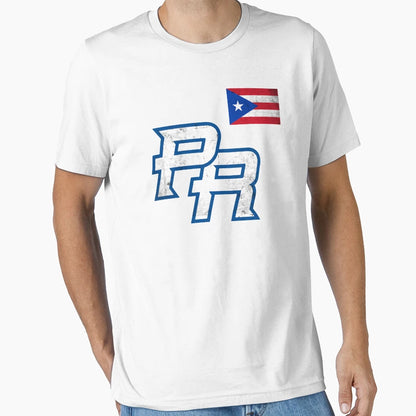 Puerto Rico 2023 Baseball Flag T-Shirt - Casual Everyday Wear Men Women - T-Shirt, Sweatshirt, Hoodie