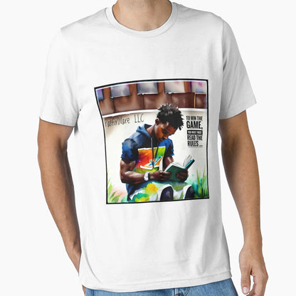 To Win Game You Must First Read Rules T-Shirt - Minimalist Print for Adults - T-Shirt, Sweatshirt, Hoodie