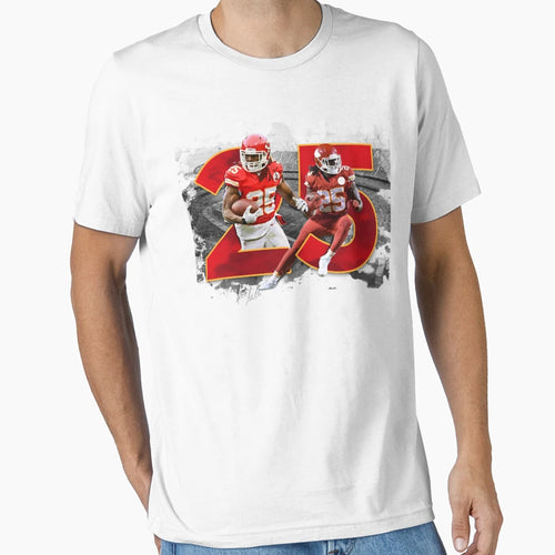 Jamaal Charles Kansas City Chiefs T-Shirt - Novelty Apparel for Adults - T-Shirt, Sweatshirt, Hoodie