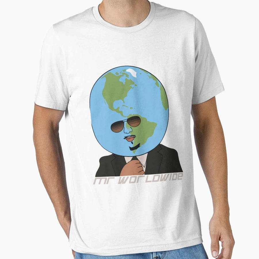 Mr Worldwide T-Shirt - Custom Art Print Unisex - T-Shirt, Sweatshirt, Hoodie