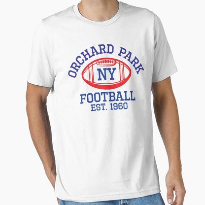 Orchard Park New York Football Team T-Shirt - Custom Art Print Unisex - T-Shirt, Sweatshirt, Hoodie
