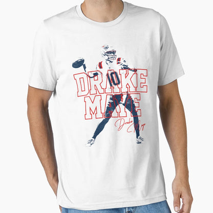 Drake Maye Variant T-Shirt - Graphic Print Men Women - T-Shirt, Sweatshirt, Hoodie