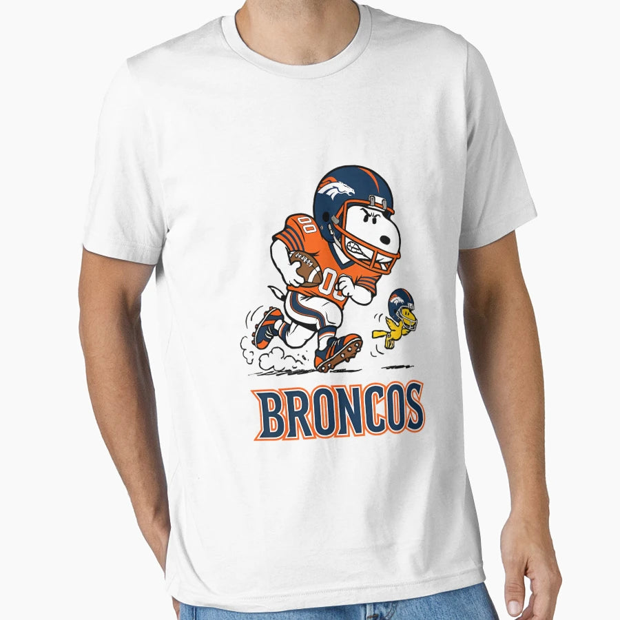 Snoopy Denver Football T-Shirt - Custom Art Print Unisex - T-Shirt, Sweatshirt, Hoodie