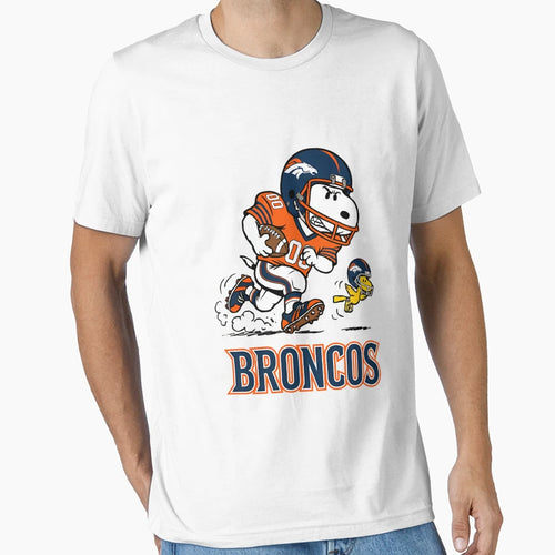 Snoopy Denver Football T-Shirt - Custom Art Print Unisex - T-Shirt, Sweatshirt, Hoodie