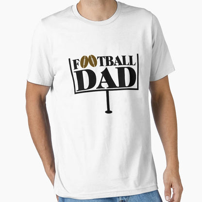 Football Dad Goal Post T-Shirt - Casual Everyday Wear for Adults - T-Shirt, Sweatshirt, Hoodie