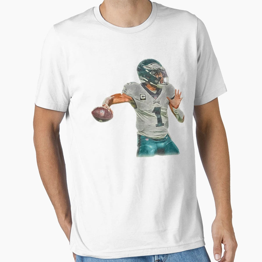 1 Touchdown Player Sports T-Shirt - Aesthetic Graphic for Adults - T-Shirt, Sweatshirt, Hoodie
