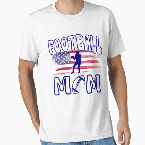 Football Mom T-Shirt - Graphic Print Men Women - T-Shirt, Sweatshirt, Hoodie