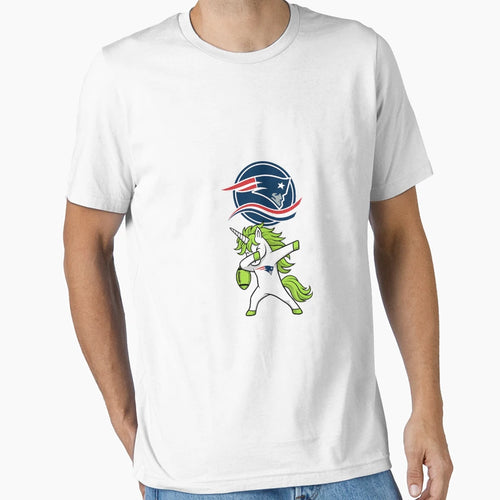 St Patricks Day Dabbing Unicorn New T-Shirt - Minimalist Print for Adults - T-Shirt, Sweatshirt, Hoodie