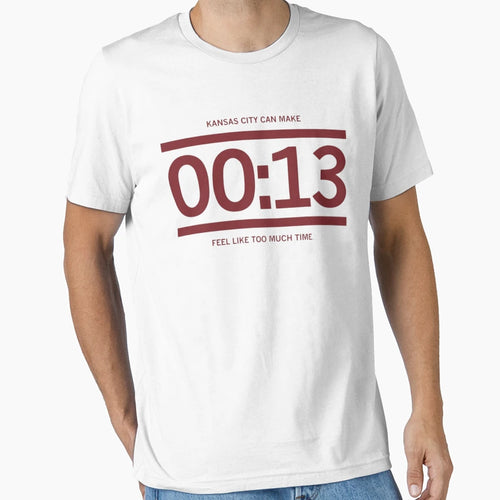 13 Seconds Chiefs T-Shirt - Custom Art Print Unisex - T-Shirt, Sweatshirt, Hoodie