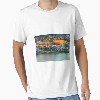 Heinz Field Pittsburgh Steelers Nfl T-Shirt - Minimalist Print for Adults - T-Shirt, Sweatshirt, Hoodie