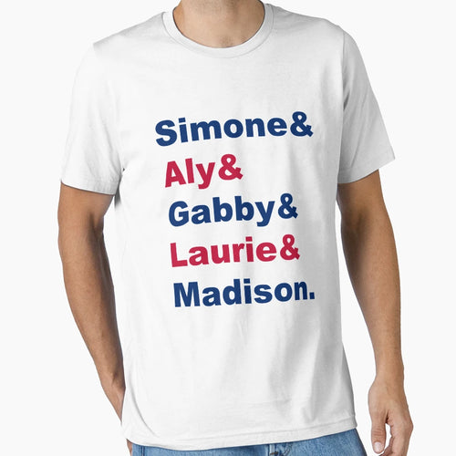 Usa Gymnastics Team Names T-Shirt - Custom Art Print Unisex - T-Shirt, Sweatshirt, Hoodie