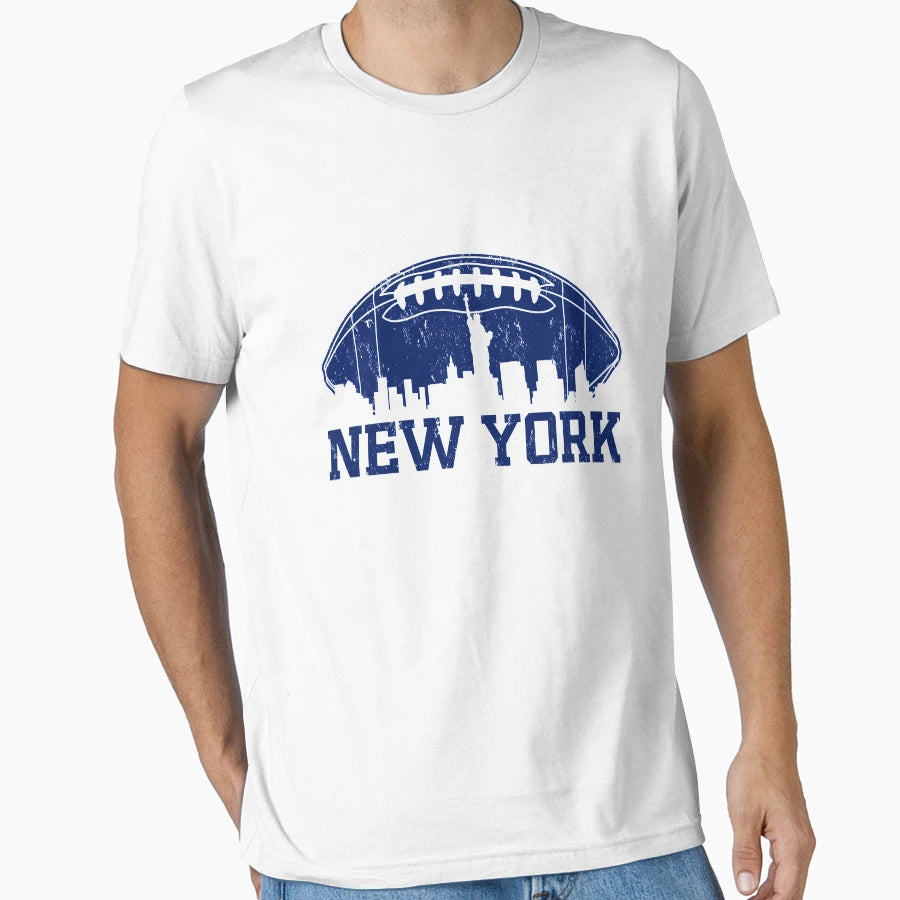 New York Skyline Football Team Giants T-Shirt - Novelty Apparel Men Women - T-Shirt, Sweatshirt, Hoodie