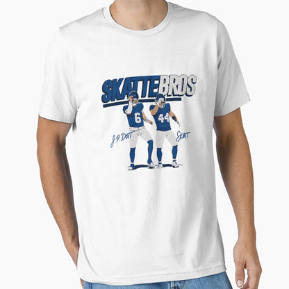 Skattebros Jaxson Dart And Cam T-Shirt - Fun Novelty Design Unisex - T-Shirt, Sweatshirt, Hoodie