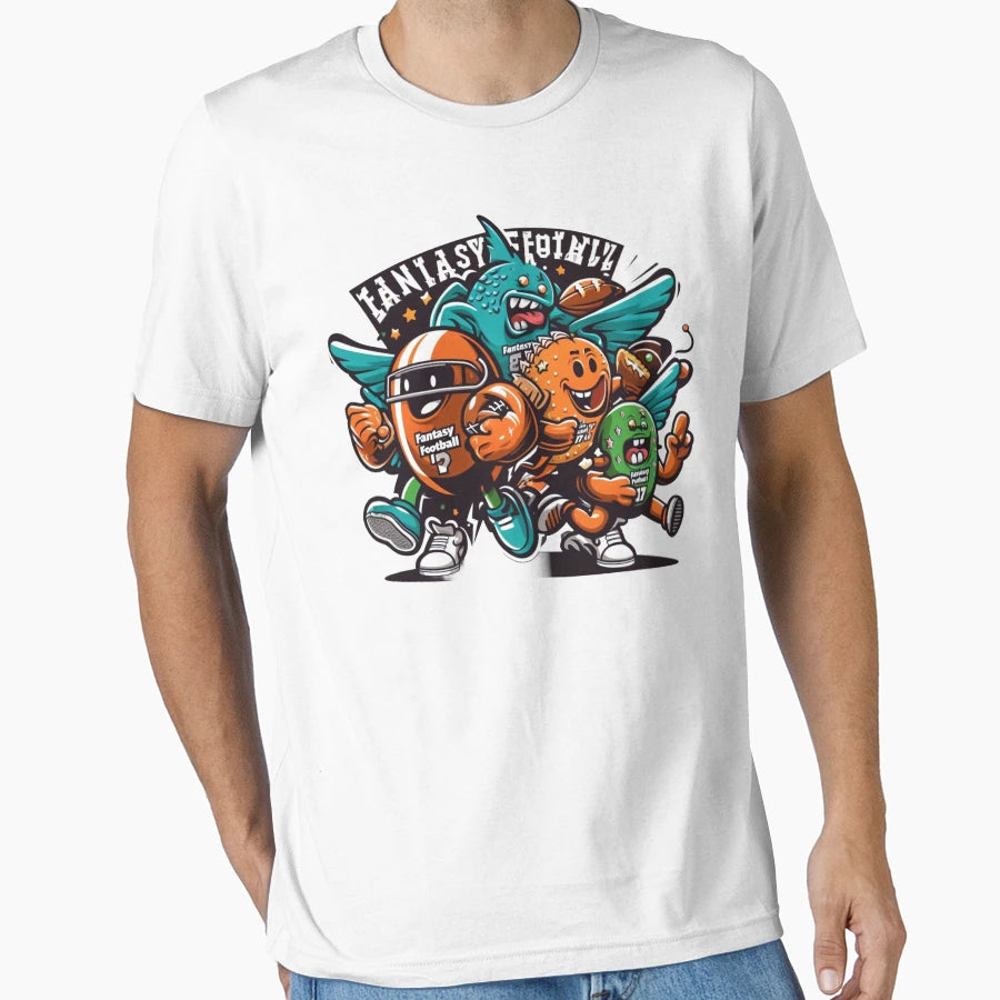 Funny Fantasy Football T-Shirt - Custom Art Print for Adults - T-Shirt, Sweatshirt, Hoodie
