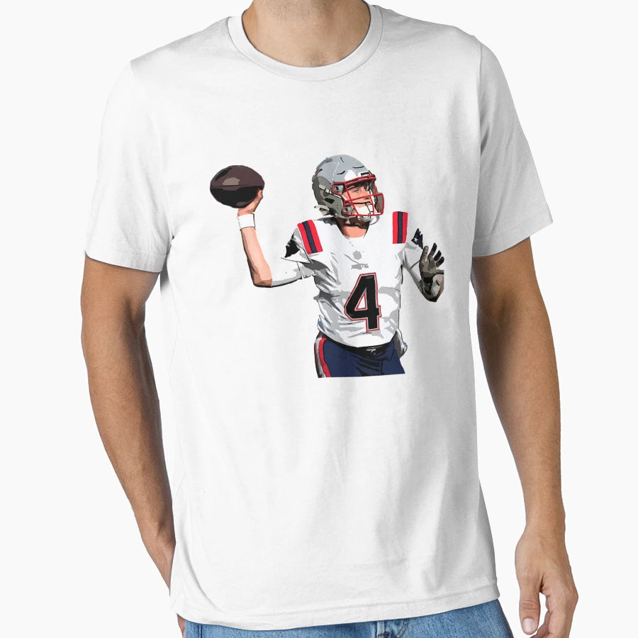 Bailey Zappe T-Shirt - Aesthetic Graphic Men Women - T-Shirt, Sweatshirt, Hoodie