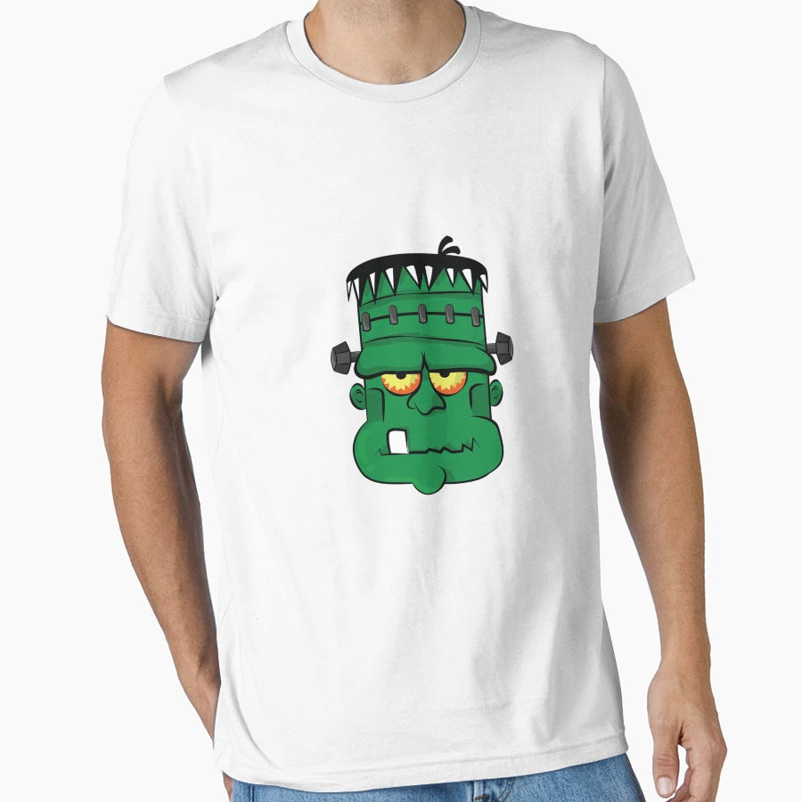 Funny Frankenstein Halloween T-Shirt - Graphic Print Men Women - T-Shirt, Sweatshirt, Hoodie