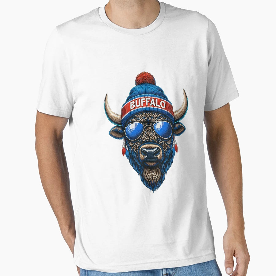 Buffalo T-Shirt - Unique Graphic Men Women - T-Shirt, Sweatshirt, Hoodie