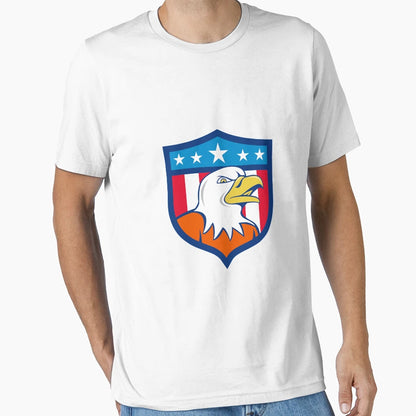 American Bald Eagle Head Angry T-Shirt - Fun Novelty Design for Adults - T-Shirt, Sweatshirt, Hoodie