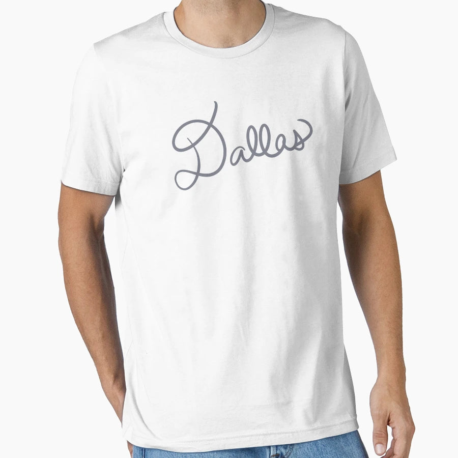 Dallas T-Shirt - Minimalist Print for Adults - T-Shirt, Sweatshirt, Hoodie