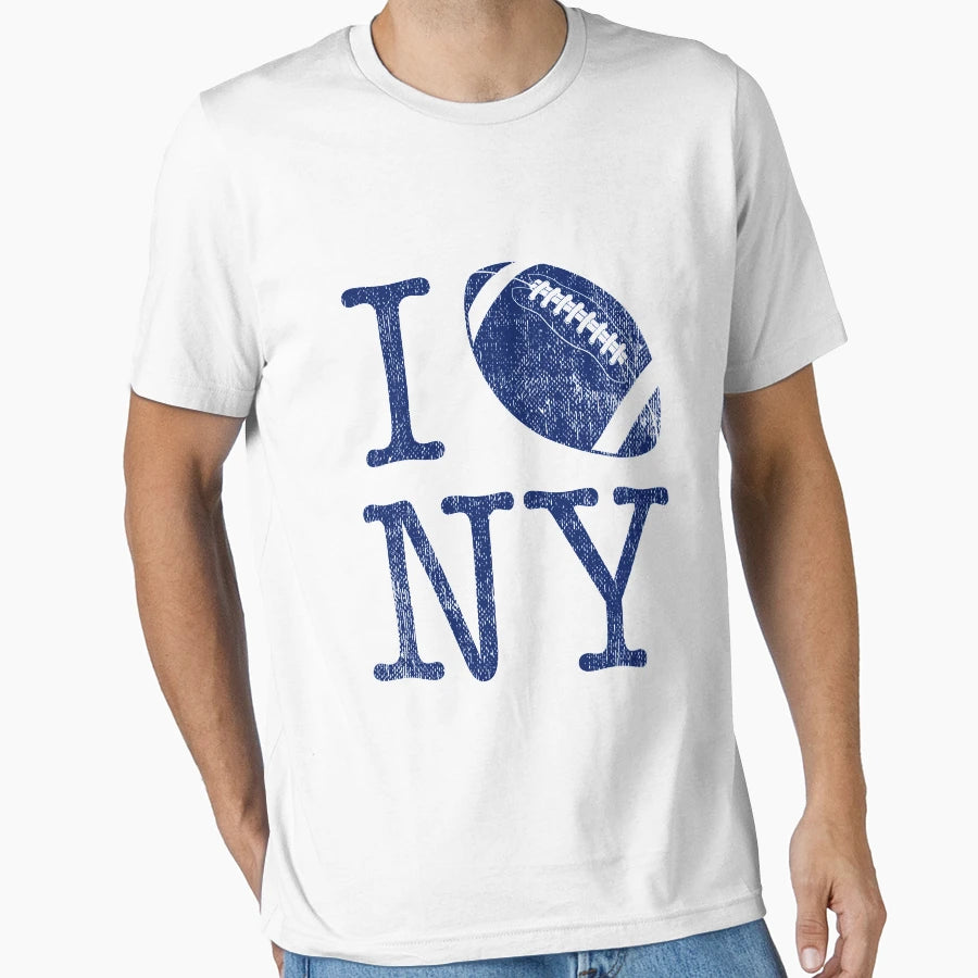 New York Football Team Giants Goalline T-Shirt - Minimalist Print Unisex - T-Shirt, Sweatshirt, Hoodie