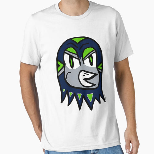 Hawk Head Johnny From Seattle T-Shirt - Minimalist Print for Adults - T-Shirt, Sweatshirt, Hoodie