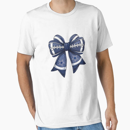 Coquette Bow Touchdown Season Football T-Shirt - Trendy Graphic Men Women - T-Shirt, Sweatshirt, Hoodie