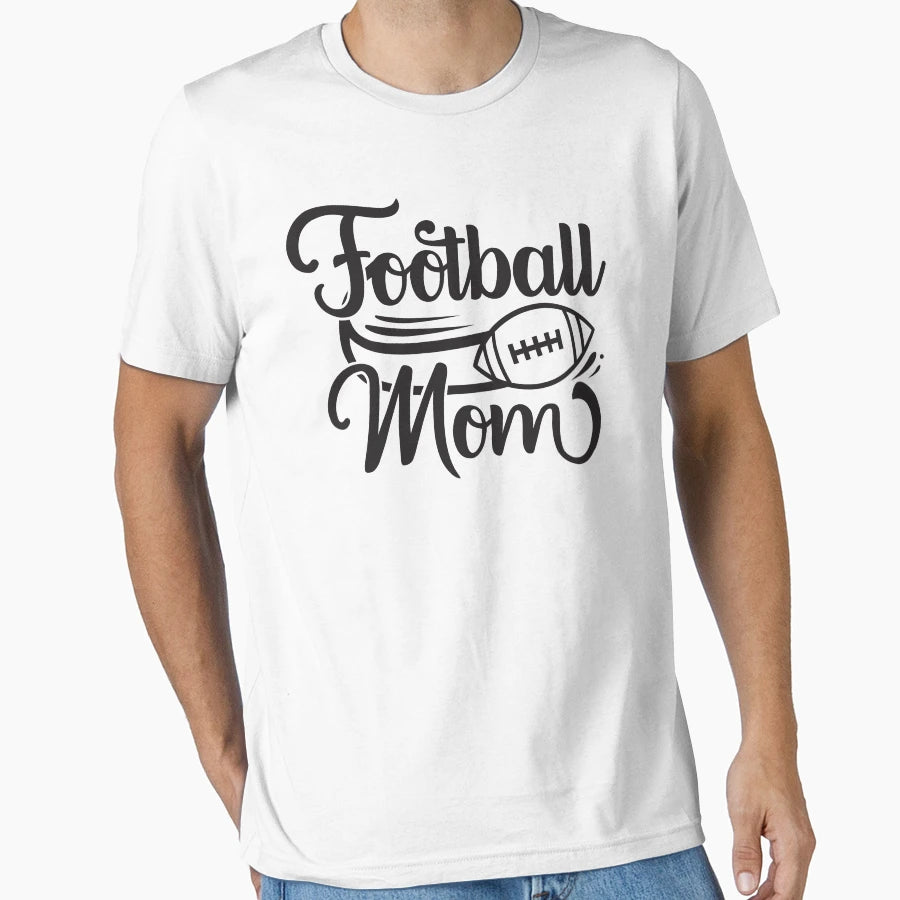 Football Mom T-Shirt - Casual Everyday Wear for Adults - T-Shirt, Sweatshirt, Hoodie