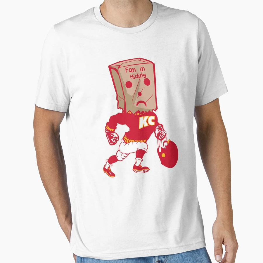 Kansas City Fan Hiding T-Shirt - Fun Novelty Design Unisex - T-Shirt, Sweatshirt, Hoodie