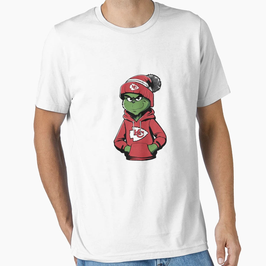 Grinch Kansas City Chiefs T-Shirt - Unique Graphic Men Women - T-Shirt, Sweatshirt, Hoodie