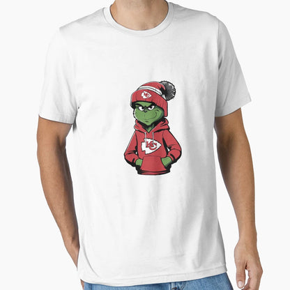Grinch Kansas City Chiefs T-Shirt - Unique Graphic Men Women - T-Shirt, Sweatshirt, Hoodie