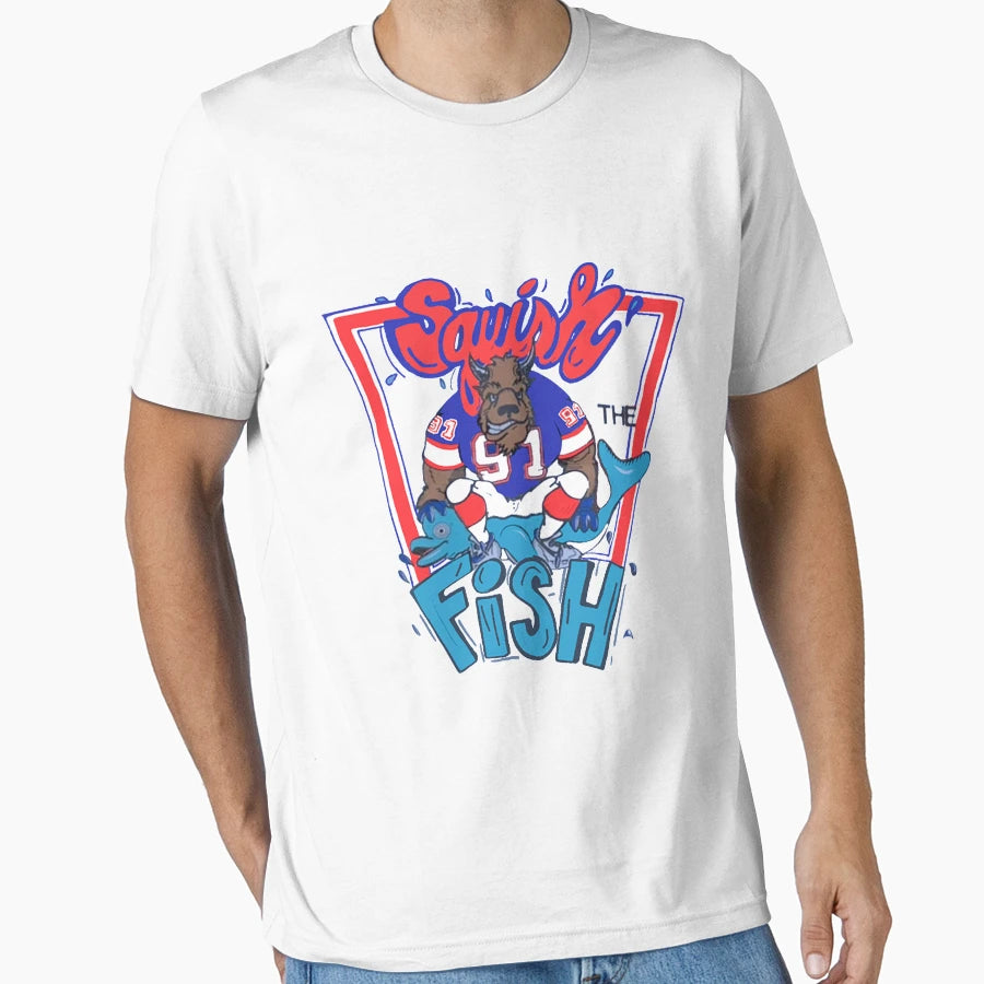 Squish Fish Ii T-Shirt - Casual Everyday Wear Unisex - T-Shirt, Sweatshirt, Hoodie