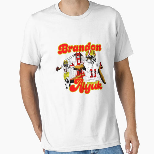 Brandon Aiyuk Football Playmaker T-Shirt - Custom Art Print Unisex - T-Shirt, Sweatshirt, Hoodie