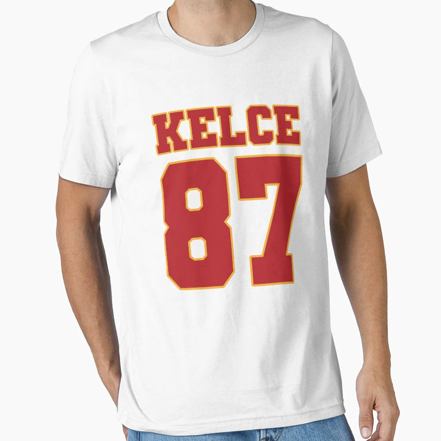 Kelce 87S T-Shirt - Custom Art Print Unisex - T-Shirt, Sweatshirt, Hoodie