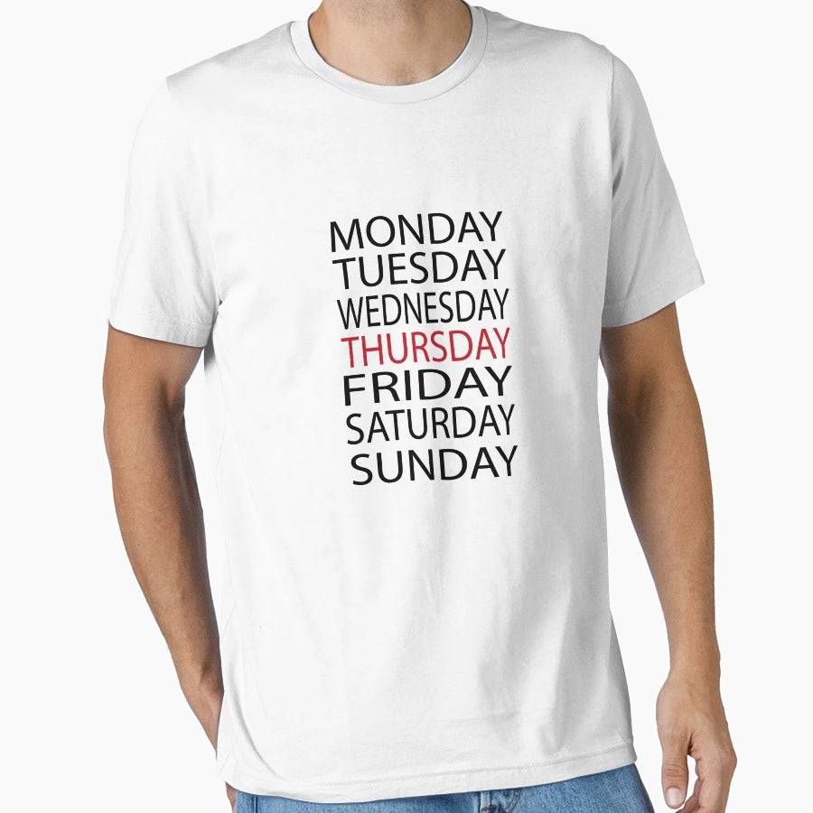 Mosu Thursday T-Shirt - Trendy Graphic Unisex - T-Shirt, Sweatshirt, Hoodie