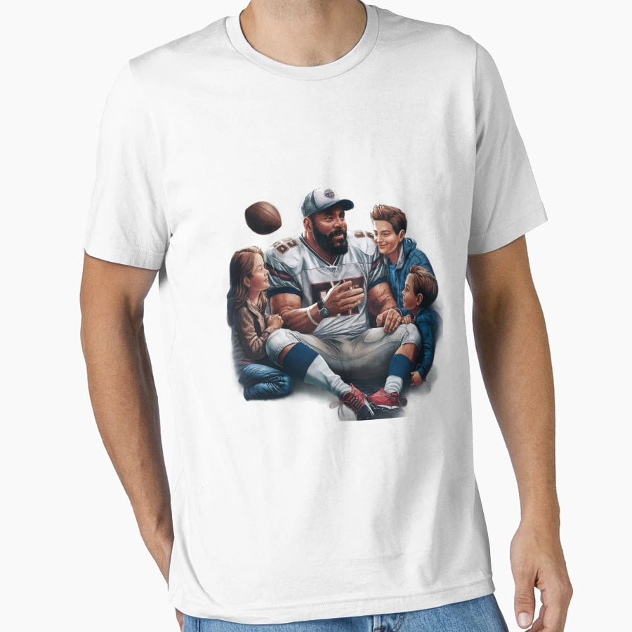 Husband Dad Fantasy Football Legend T-Shirt - Fun Novelty Design Men Women - T-Shirt, Sweatshirt, Hoodie