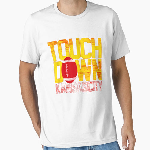 Touchdown Kansas Cy Football T-Shirt - Custom Art Print Men Women - T-Shirt, Sweatshirt, Hoodie