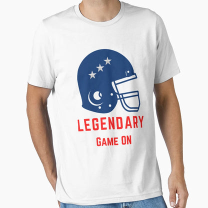 American Football Legendary T-Shirt - Custom Art Print Unisex - T-Shirt, Sweatshirt, Hoodie