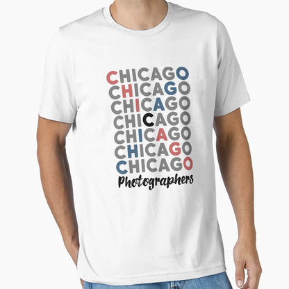 Chicago Photographers T-Shirt - Minimalist Print Men Women - T-Shirt, Sweatshirt, Hoodie