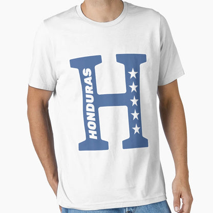 La H De La Selecci N De Honduras T-Shirt - Custom Art Print Men Women - T-Shirt, Sweatshirt, Hoodie