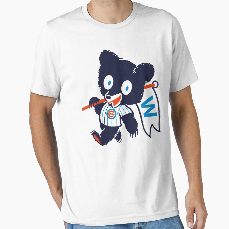 Cubs Win Flag T-Shirt - Unique Graphic Unisex - T-Shirt, Sweatshirt, Hoodie