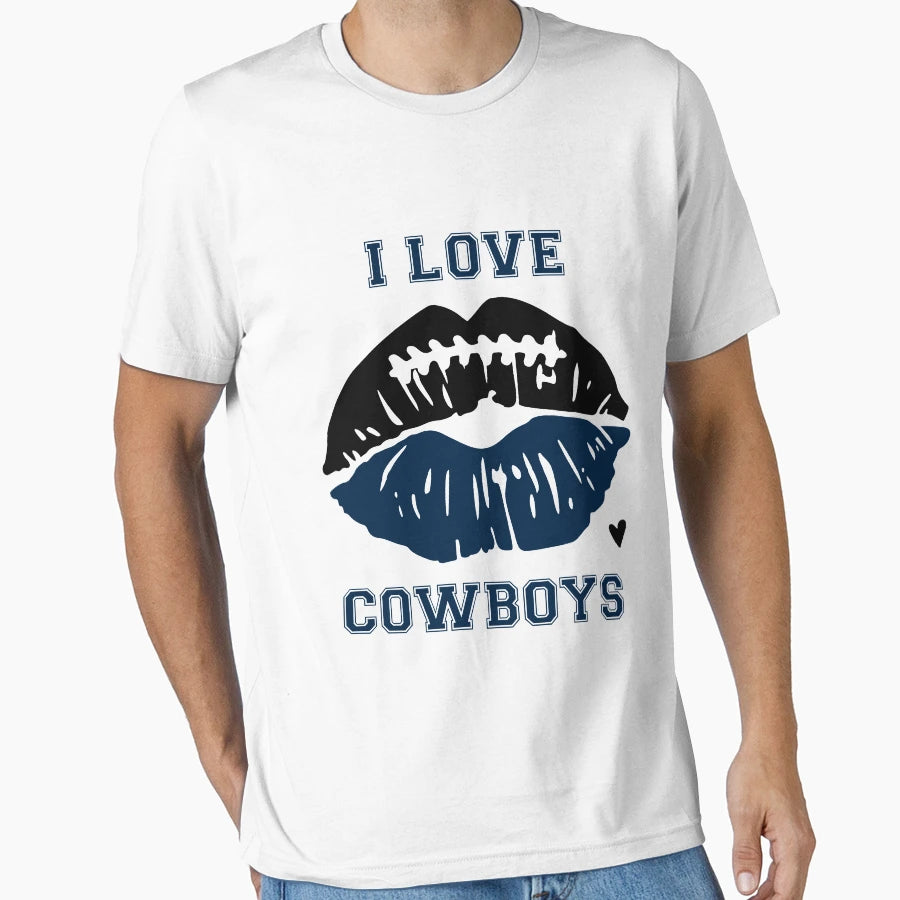 I Love Cowboys T-Shirt - Unique Graphic Unisex - T-Shirt, Sweatshirt, Hoodie