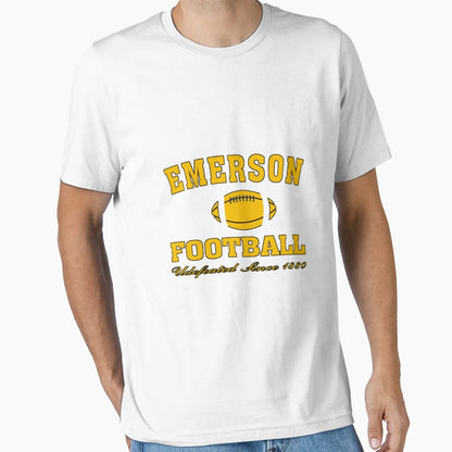 Emerson Football Undefeated College T-Shirt - Fun Novelty Design Unisex - T-Shirt, Sweatshirt, Hoodie