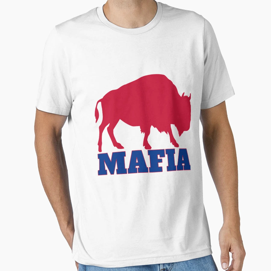 Bills Mafia Great Gift Buffalo T-Shirt - Custom Art Print Men Women - T-Shirt, Sweatshirt, Hoodie