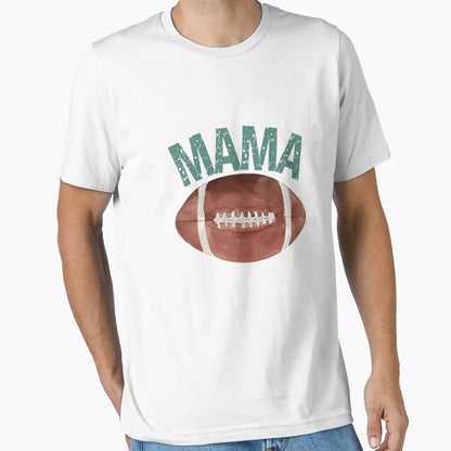 Mama Touchdown American Football T-Shirt - Fun Novelty Design for Adults - T-Shirt, Sweatshirt, Hoodie