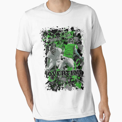 Overtime Green T-Shirt - Novelty Apparel Unisex - T-Shirt, Sweatshirt, Hoodie