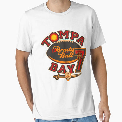 Tampa Bay Sports Logo Americana Artwork T-Shirt - Minimalist Print Unisex - T-Shirt, Sweatshirt, Hoodie