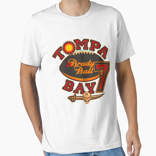 Tampa Bay Sports Logo Americana Artwork T-Shirt - Minimalist Print Unisex - T-Shirt, Sweatshirt, Hoodie