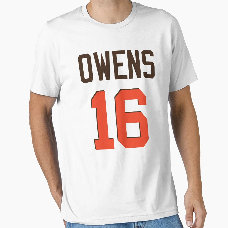 Owens 16 Brown Name Orange No T-Shirt - Streetwear Style Men Women - T-Shirt, Sweatshirt, Hoodie